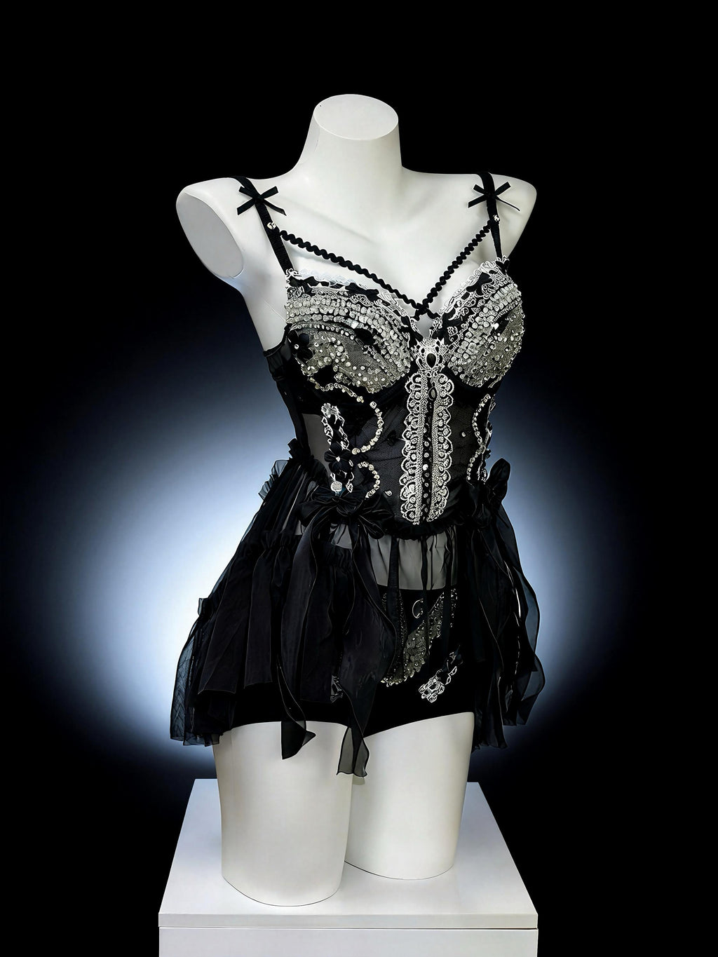 AVRY-AVRY COVE COLLECTION-JELLY FISH SET-BLACK-DETAILS